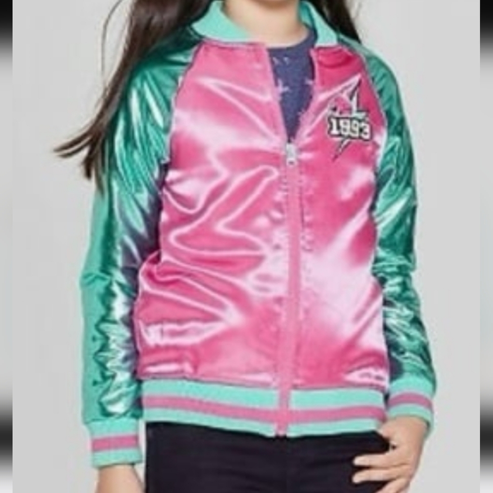 L.O.L. Surprise! Shiny Pink and Teal Jacket